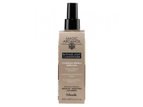 Nook Secret Argan Bi-Phase Dvifazis nenuskalaujamas kondicionierius 200ml